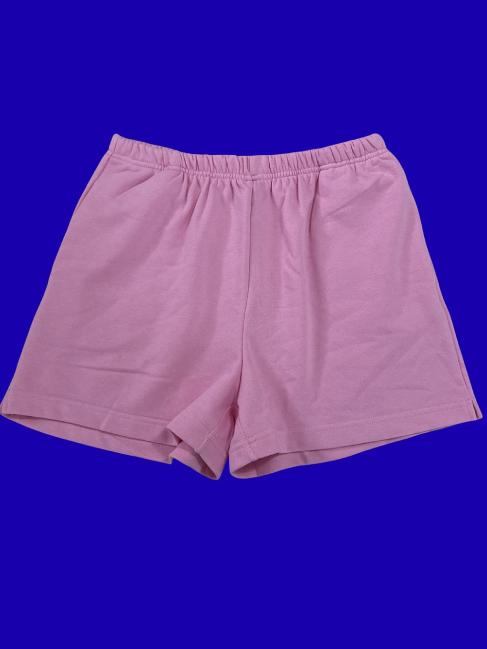 Wishlist Pink Elastic-Waist Athletic Shorts